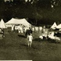 Frotingamovi štićenici u Đevđeliji 1915. smešteni u šatorima i njegovoj bolnici u magacinu duvana